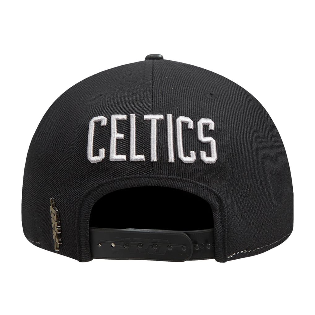  Boston Celtics Pro Standard French Terry Snapback Hat - Cream